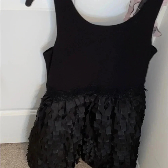 Elisa B ruffled black girl special occasion dress - Picture 6 of 9